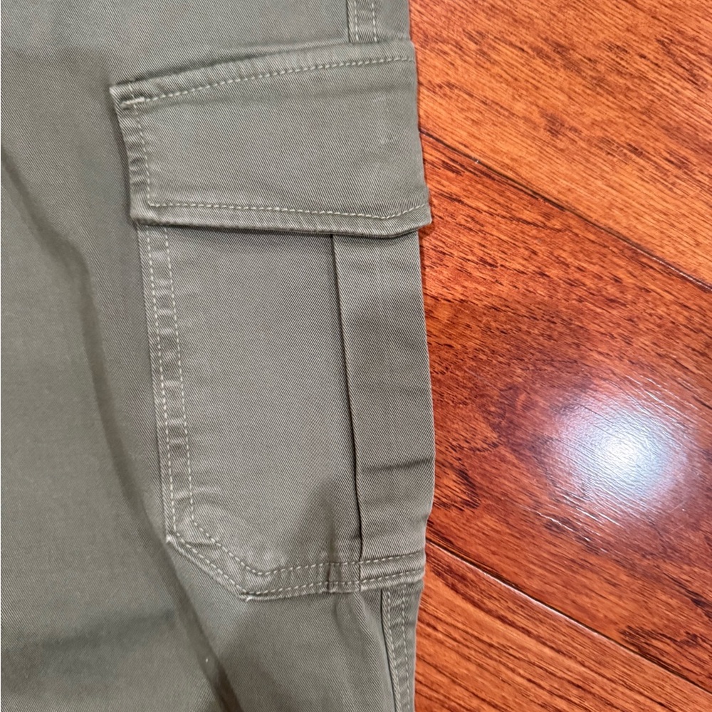 Vince army green high waisted cargo pants 27 - Picture 3 of 6